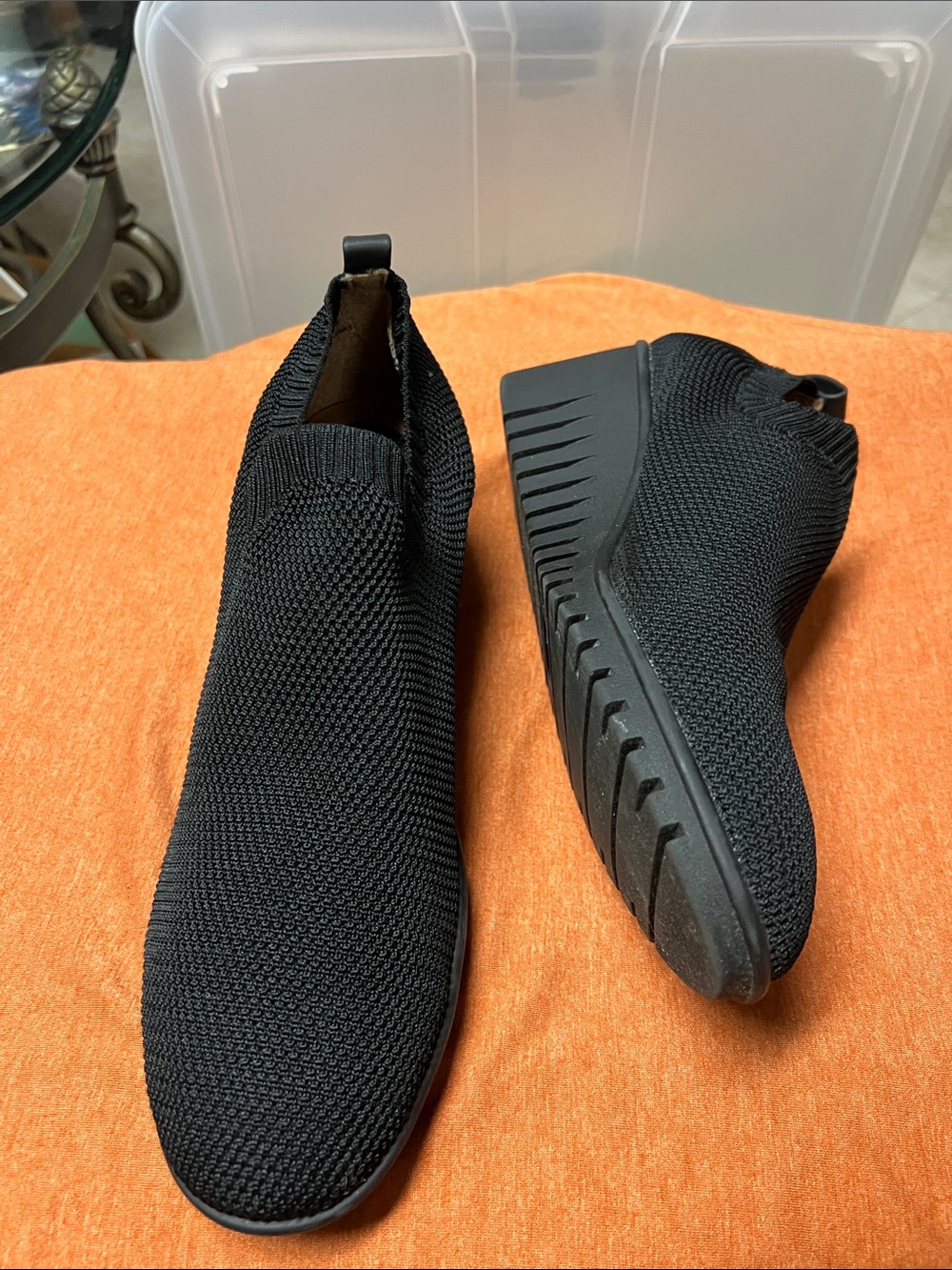Eurosoft sofft Jessie Knit Wedge Slip-On Sock Shoes Size 11